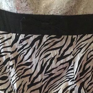 Ruby Rox zebra print dress